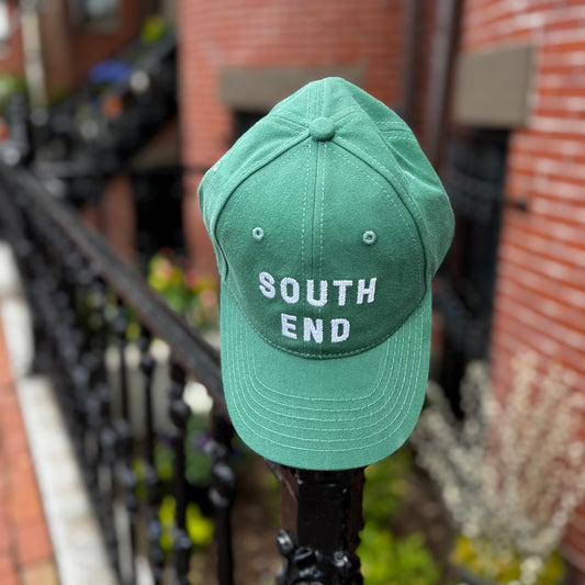 South End Needlepoint Hat, Grass Green