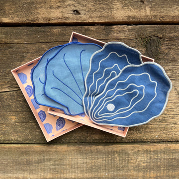 Shell Cocktail Napkins