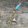 Sardine Enamel Keychain