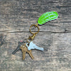 Pickle Enamel Keychain