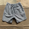 Hemp Stripe Easy Short, Natural/Navy