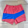 Bungalow Trunk, Nautical Red Colorblock