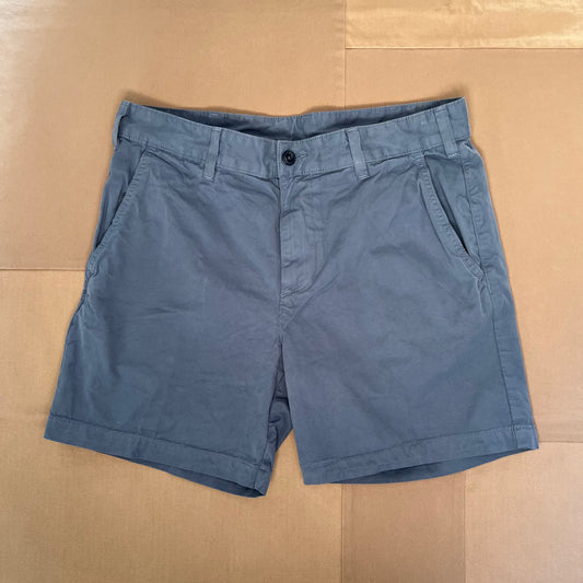 Twill Standard Short 6", Wave Blue