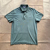 Short Sleeve Supima Jersey Polo Tee, Aspen