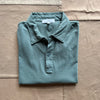 Short Sleeve Supima Jersey Polo Tee, Aspen