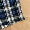 Sault Drawstring Seersucker Weave Shorts, Multi Check Navy