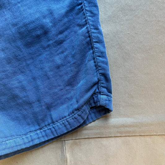 Triple Gauze Cozy Short, Union Blue