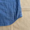 Short Sleeve Triple Gauze Shirt, Union Blue