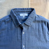 Short Sleeve Triple Gauze Shirt, Union Blue