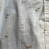 Beach Please Cropped Blouse, Ecru