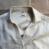 Beach Please Cropped Blouse, Ecru