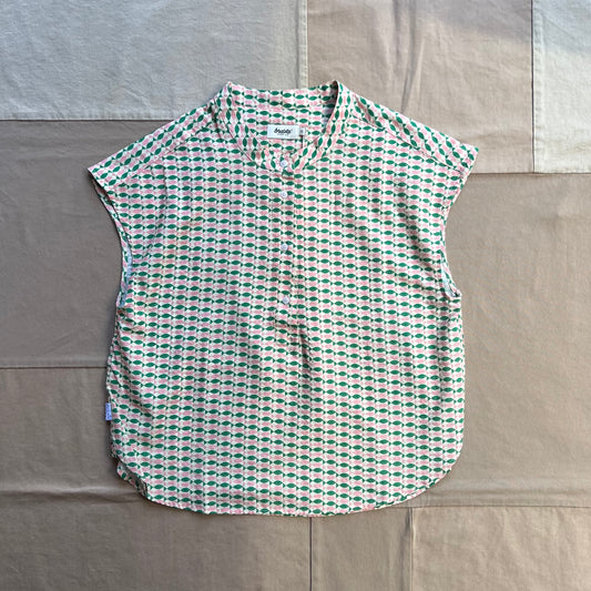 Sardinas Sleeveless Blouse, Yellow