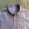 Irish Linen Stripe Shirt, Pastel