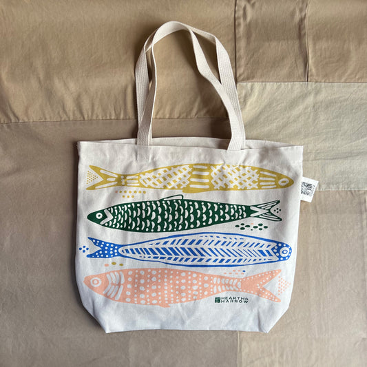 Sardine Tote Bag