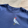 Women's Seagull T-Shirt, Navy