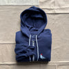 Seagull Zip-Up Hoodie, Navy