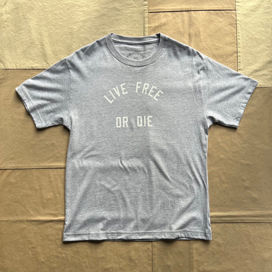 Live Free or Die T-Shirt, Athletic Grey
