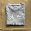 Live Free or Die T-Shirt, Athletic Grey