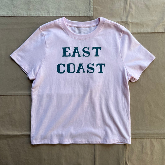 Women's East Coast T-shirt, Washed Pink