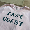 Women's East Coast T-shirt, Washed Pink