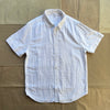 Short Sleeve Triple Gauze Shirt, White