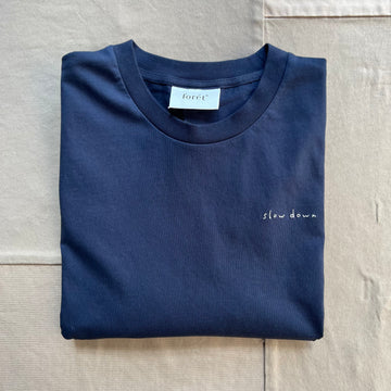Slow Down T-Shirt, Navy