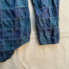 Gitman Vintage, Navy Checked Organic Cotton