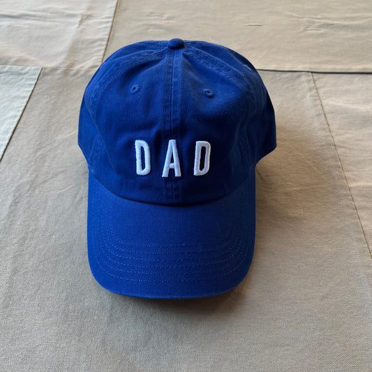 Dad Baseball Hat, Royal Blue