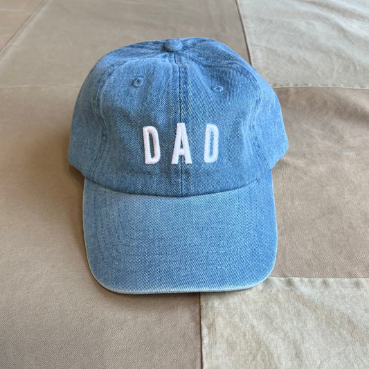 Dad Baseball Hat, Denim