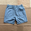Chambray Shorts, Washed Blue