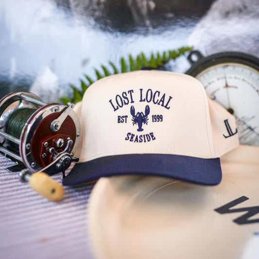 Lost Local Lobster Hat, Navy