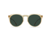 Remmy Sunglasses, Champagne Crystal/Green Polarized