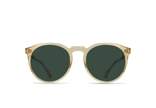 Remmy Sunglasses, Champagne Crystal/Green Polarized