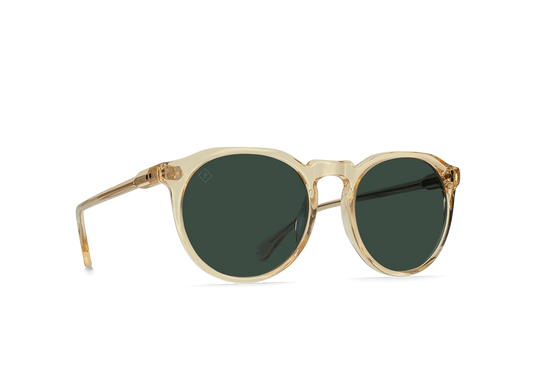 Remmy Sunglasses, Champagne Crystal/Green Polarized