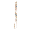 Everly Single Strand Luxe Bead Necklace, Rainbow Color Mix