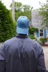 East Coast Needlepoint Cap, Light Blue