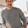 Rockport Striped Sweater, Natural/Navy