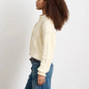 Nico Chunky Cable Knit Cardigan, Ivory