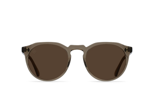 Remmy Sunglasses, Ghost / Vibrant Brown Polarized