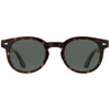 Hadley, Amber Tortoise + Green Polarized