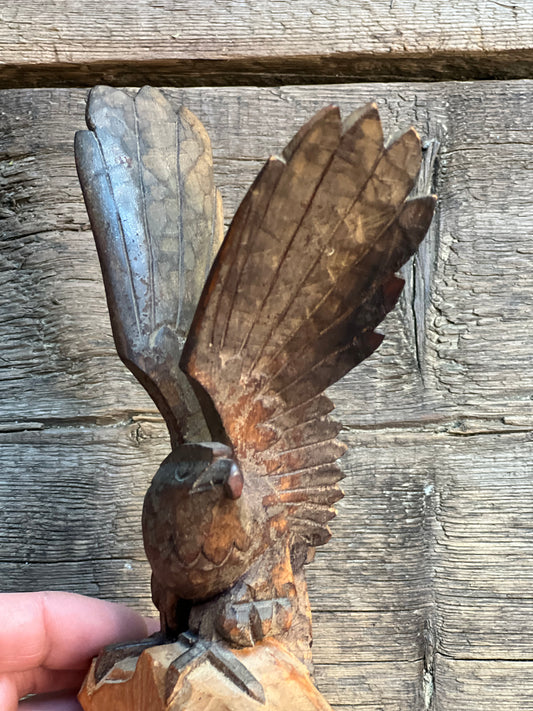 Carved Wooden Eagle