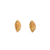 Leaf Earrings - Gold