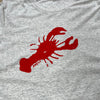 Sault Lobster T-shirt, Ash