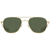 Original Pilot, Gold + Green Polarized