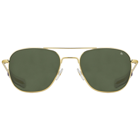 Original Pilot, Gold + Green Polarized