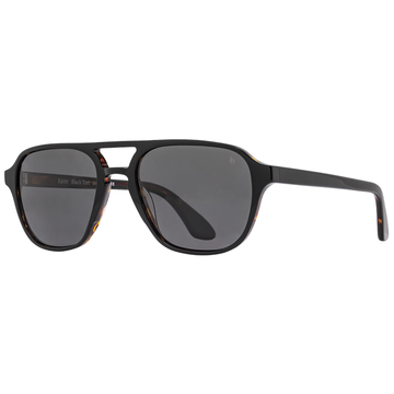 Racer, Black Tortoise + Gray Polarized