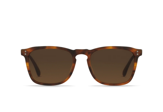 Wiley Sunglasses, Matte Root Beer/Brown