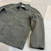 Britt Work Jacket in Recycled Denim, Military Olive