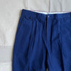 Standard Pleated Pant in Cotton Linen, Dark Navy