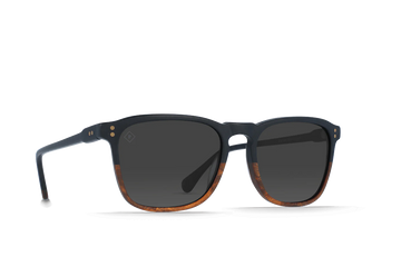 Wiley Sunglasses, Burlwood/Black Polarized